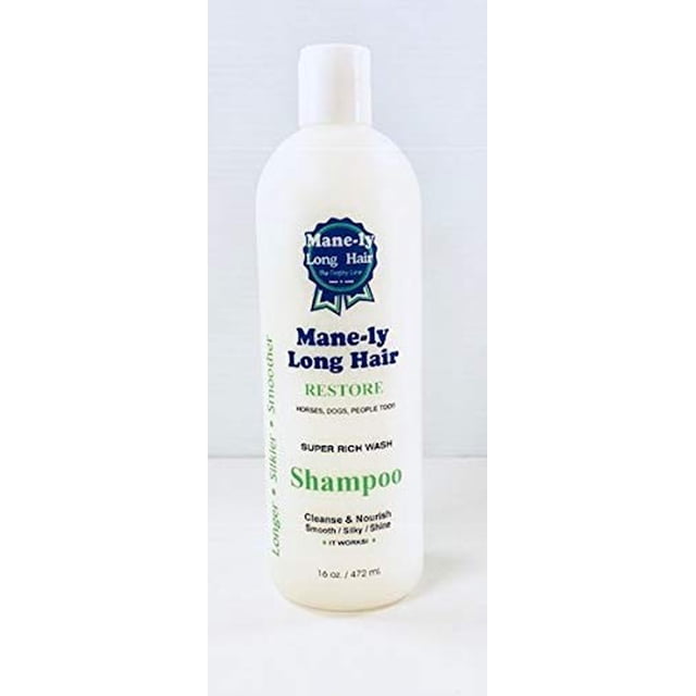 Manely Champú para cabello largo 16oz.
