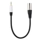 thumbnail image 1 of Cable adaptador de audio de 3,5 mm macho a XLR macho, convertidor de cable de transmisión estéreo, 1 of 9
