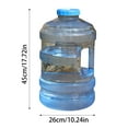 thumbnail image 3 of Camping Water Jug 6 Gallons with Faucet Transparent BPA Free Water Storage Container, Outdoor Water Tank with Handle for Hiking Sports Emergency Drinking Water Supply and Home Use, 3 of 5