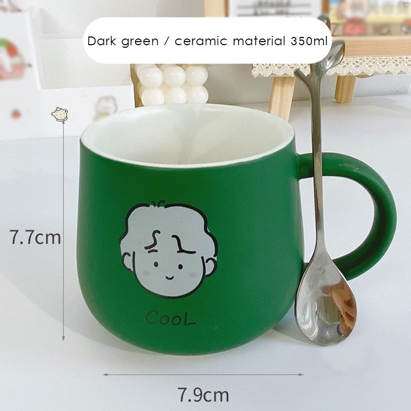Details about   Glass Mugs Coffee Cup Drinkware Unique Creative Printed Breakfast Serveware 