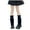 Black, variant on TBWNWG Women's Japanese Academy Style Knitted Tube Socks Loose Calf Warm Fashion Pile Stockings,Sizes 60.00