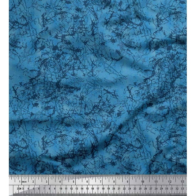 Soimoi Cotton Duck Fabric Stone Texture Fabric Prints By Yard 42 Inch Wide