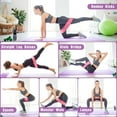 thumbnail image 3 of IMAGE 3 pcs  Duty Resistance Band Loop Exercise Yoga Workout Power Gym Fitness, 3 of 8