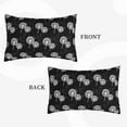 thumbnail image 2 of Daiia White Flower Dandelion Bedding Waterproof Pillow Protector Zippered Queen – Bed Bug Proof Pillow Encasement-16"x24", 2 of 6