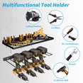 thumbnail image 3 of 3 Layers Wall Mount Power Tool Organizer with 4 Drill Holders 150Lbs Load Capacity, 3 of 12