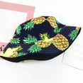 thumbnail image 3 of Coofit Chapeau Bob d'Été Réversible en Coton à Motif de Fruits, Chapeau de Soleil Mode, Casquette Bob pour Voyage, 3 of 10