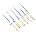 thumbnail image 1 of Endo Files, Professional Large Tapered 6pcs Metal Endodontic Files Tip Heat Resistant S2 with Storage Box for Clinic 0.8in,1in, 1 of 7