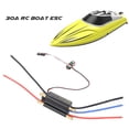 thumbnail image 3 of LYUMO Waterproof RC Boat ESC,RC Boat Accessory,30A RC Boat Waterproof Brushless ESC Electric Speed Controller Accessory for RC Boat, 3 of 8