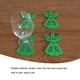 thumbnail image 2 of Injueey Posavasos de Navidad de tela de 4 piezas, portátil, reutilizable, lavable, reemplazo, decoración para el hogar, portavasos Kits de decoración para fiestas Verde Injueey HA068914-02, 2 of 6