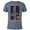 Navy Heather, variant on Marvel Loki TVA Stable Society Tidy Timeline - Short Sleeve Blended T-Shirt for Adults - Customized-Black