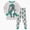 A91-Light Green, variant on Toddler Baby Kids Winter Fall Pajama Set Boys Girls Print Long Sleeve 2 Piece Outfits Sleepwear Baby Clothes Suit Casual Homewear,6-7 Years