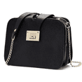 thumbnail image 1 of Bolso Bandolera Para Mujer Con Hebilla Metálica negro, 1 of 5
