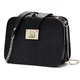 thumbnail image 1 of Bolso Bandolera Para Mujer Con Hebilla Metálica negro, 1 of 5