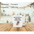 thumbnail image 4 of I Can''t I''m Busy Growing A Human Ceramic Mug 11 Ounce,Funny Pregnancy Coffee Tea Milk Mug Cup for Home Office Decor,Pregnancy Announcement Gifts for Mom to Be, Funny Mom to Be Gift, 4 of 5