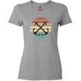 thumbnail image 3 of Inktastic Anchor Nautical Sailing Sunset Women's T-Shirt, 3 of 5