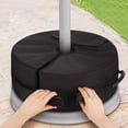 thumbnail image 3 of Sac de Sable Fixe, Support Fixe Rond Coupe-Vent, Sac de Poids pour Base de Parasol de Patio Extérieur, Sacs de Sable pour Parasol Résistants aux Intempéries, 3 of 5