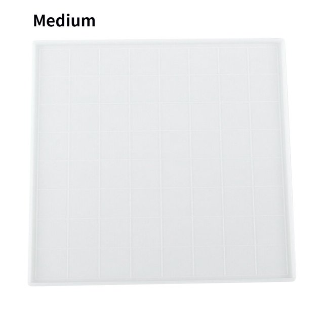 6pcs Chessboard Epoxy Mold Silicone Chessboard Casting Mould Chessboard Epoxy Mold DIY DIY Making Mould, M, Chessboard Mold