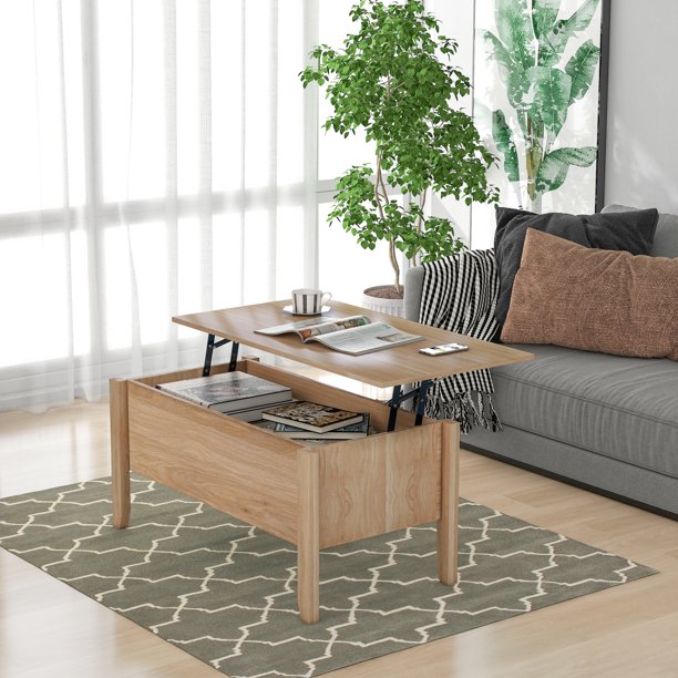 Belupai Modern Lift Top Coffee Table With Storage Sofa For Living Room Com Belupai Modern Lift Top Coffee Table, Carrier 50 Wide Espresso Lift Top Storage Coffee Tables