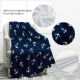 thumbnail image 3 of Manta Jekeno Nautical Anchor Azul Marino 152x203 cm, 3 of 6