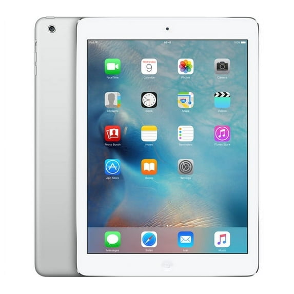 Restored Apple iPad Air 9.7" Tablet, 16GB, Wi-Fi, Silver (Refurbished)