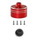 thumbnail image 5 of For XV02 TT02 TT02B 1/10 RC Car Upgrade Parts Differential Teeth Shell +Ring Gear & Bevel Gear Kit Red, 5 of 5