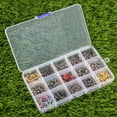 thumbnail image 6 of Fishing Swivels Kit 190pcs Fishing Accessories Tackle Ball Bearing Swivels, Rolling Barrel Swivel Snap, Three Way Crossline Swivel, Duo Lock Snap for Bass Trout Saltwater Freshwater Fishing Tackle, 6 of 7