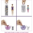 thumbnail image 2 of Barbie Color Reveal Surprise Party Set with 50+ Surprises: 1 Doll, 1 Chelsea Doll, 2 Pets, 6 Color-Change Activations, Accessories & More, Dance Party-Themed Set, Gift for Kids 3 Years Old & Up, 2 of 3