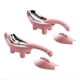 thumbnail image 1 of Cuchara Tenedor para Comida Infantil con Forma de Dinosaurio, Juego de Vajilla de Acero Inoxidable con para , Color Rosa., 1 of 5