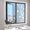 Privacy Window Film Under $5 a5, variant on Usloyux Bathroom Window Privacy Film, Non-Opaque Light Filtering Decorative PVC Stickers, Obscuring Vision Glass Covering For Shower Toilet Home Office, Easy Install Peel and Stick Frosted Window