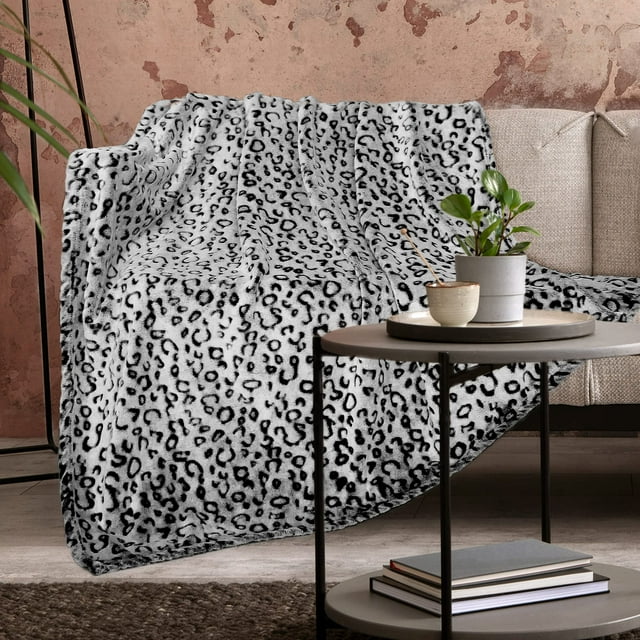 Zhiku Manta Cálida De Forro Polar Suave, Manta Ligera De 59.8 X 79.9 In.