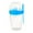 Blue, variant on Overnight Oats Containers with Lids and Spoons,Large Dual-Layer Plastic Yogurt Parfait Cups Salad Pod Mason Jar Reusable for Oatmeal Cereal Nut Fruit with Holder for Snack Meal Prep