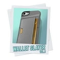 thumbnail image 3 of Smartish iPhone SE Wallet Case - Wallet Slayer Vol. 2 [Slim Protective Kickstand] Credit Card Holder for Apple iPhone SE (2022/2020) & iPhone 7/8 - Gray Area, 3 of 6