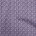 thumbnail image 1 of oneOone Silk Tabby Violet Fabric Leaves Sewing Fabric By The Yard Printed Diy Clothing Sewing Supplies 42 Inch Wide, 1 of 5