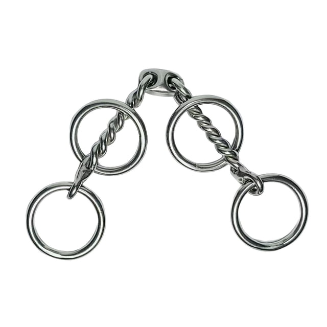 Dispositivo de entrenamiento con bocado para caballos, juguete profesional de acero inoxidable para caballos, suministros ecuestres