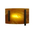 thumbnail image 3 of Meyda 138442 11.75 in. Metro Fusion Park City LED Wall Sconce, Oil Rubbed Bronze & Ha, 3 of 4