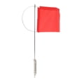 thumbnail image 1 of Indicateurs de Direction du Vent, Drapeau de Mât en Acier Inoxydable Rouge en Nylon Signal de Direction du Vent Marin avec Base de Montage Drapeau de Mât pour Voiliers, 1 of 7