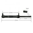 thumbnail image 2 of pitrice Folding Bike Easy Wheel Easywheel Extension Replacement Tool Telescopic Rod Black, 2 of 9