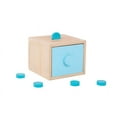 thumbnail image 2 of TOOKYLAND Wooden Shape Sorting Cube - Sorter Box Educational Toy, Ages 12m+, 2 of 9