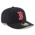 thumbnail image 2 of Men's New Era Navy Boston Red Sox Authentic Collection On Field Low Profile Game 59FIFTY Fitted Hat, 2 of 4