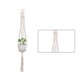 thumbnail image 2 of Bearachild Cestas colgantes 100 hechas a mano, soporte para plantas, macramé, colgador de plantas, maceta para colgar en la pared interior, soporte para Jardín y Patio No.19 Bearachild HA001777-19, 2 of 6