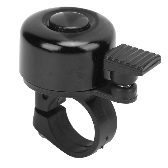 DUUTI Bicycle Bell, Loud Clear Sound, for Adults Kids, Cycling, Easy Install, Black