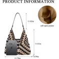 thumbnail image 3 of Kukuzhu Straw Bags for Women, Summer Straw Purse Crochet Beach Bag Tote Bag Aesthetic Trendy Straw Shoulder Handbags, 3 of 7