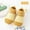 Yellow, variant on LIUYUNNN Toddler Solid Color Walking Shoes with Grip Sneakers Elastic Slippers Boys toddler slippers 6 Boys Girls Four Seasons Outfits
