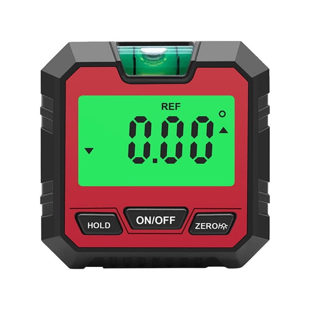 Feltree Electronic Digital Display Inclinometer Horizontal Angle Ruler Mini Protractor 2ml