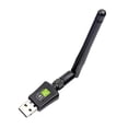 thumbnail image 4 of Tarjeta De Red Inalámbrica Mini Dongle Tarjeta de red Controlador gratuito 600M 2.4G / 5.8G Frecuencia dual para computadora portátil PC Ndcxsfigh Para estrenar, 4 of 9