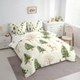 thumbnail image 3 of Castle Fairy Kids Animal Deer 7-Piece Twin Bedding Sets,Christmas Tree Bedding Comforter Set,Happy New Year Breathable Sheet Sets,Ultra Soft Home Decor, 3 of 8