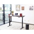 thumbnail image 5 of MotionWise Manager Series Dual Motorized Rising Sit/Stand Desk for Home Or Office, American Walnut, 5 of 8