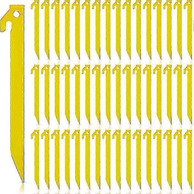 50 estacas de gancho Yuxing para carpa de 9 pulgadas alta resistencia