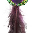 thumbnail image 4 of Northlight 10" Regal Peackock Jewel Hanging Tassel Christmas Ornament - Purple, 4 of 4