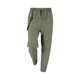 thumbnail image 4 of Ceisia Men's Linen-Like Casual Straight Pants Elastic Waist Drawstring Trousers With Decorative Chain Gifts, 4 of 9